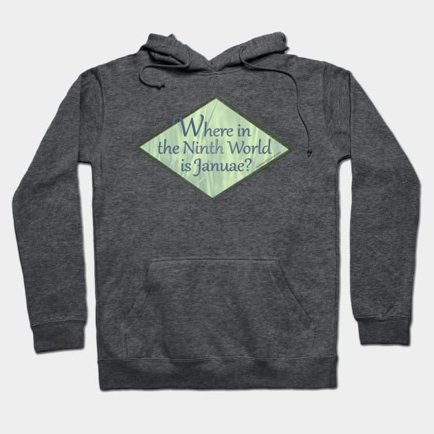 Where in the Ninth World - Karin Heimdahl design Hoodie by A Ninth World Journal